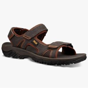 Teva Men's Dark Brown Katavi 2 Outdoor Sandals size 10